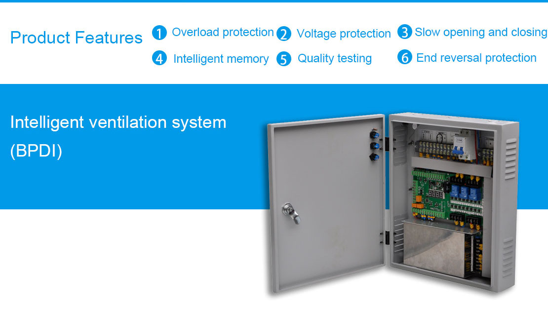 Intelligent ventilation system (BPDI)